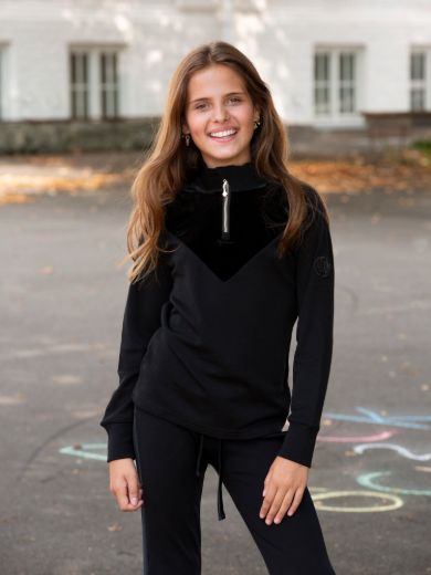 Bilde av WoolLand Sirdal Top Girl Black